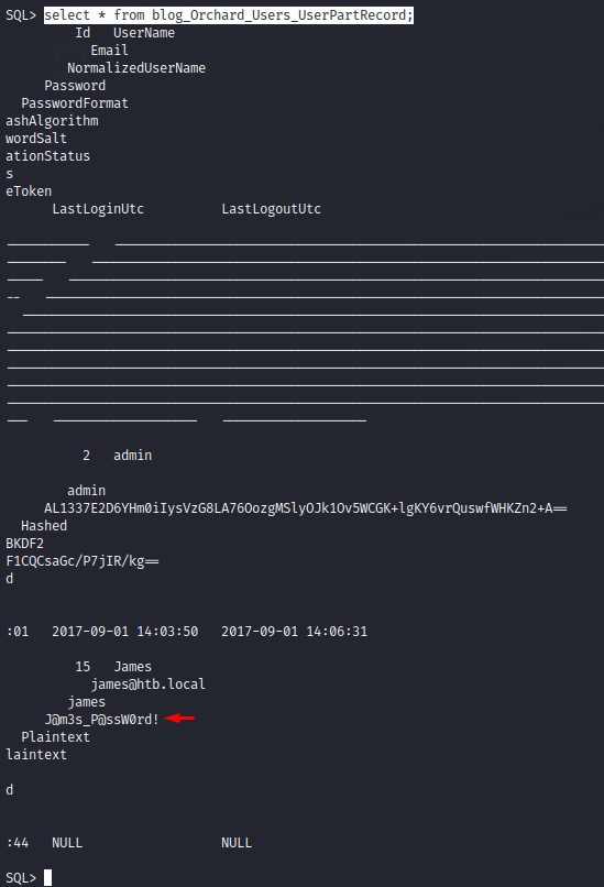 james-password-db-cleartext