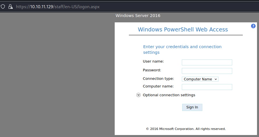 powershell-web-access