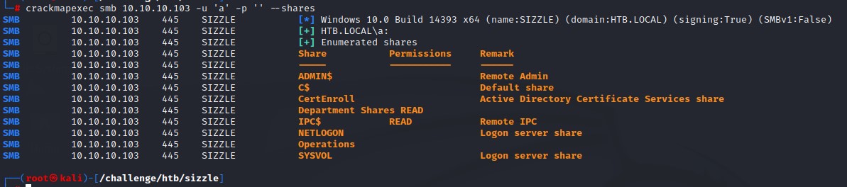 cme-smb-share-enum