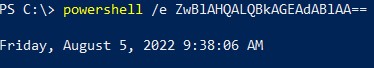 powershell-encoded-execution